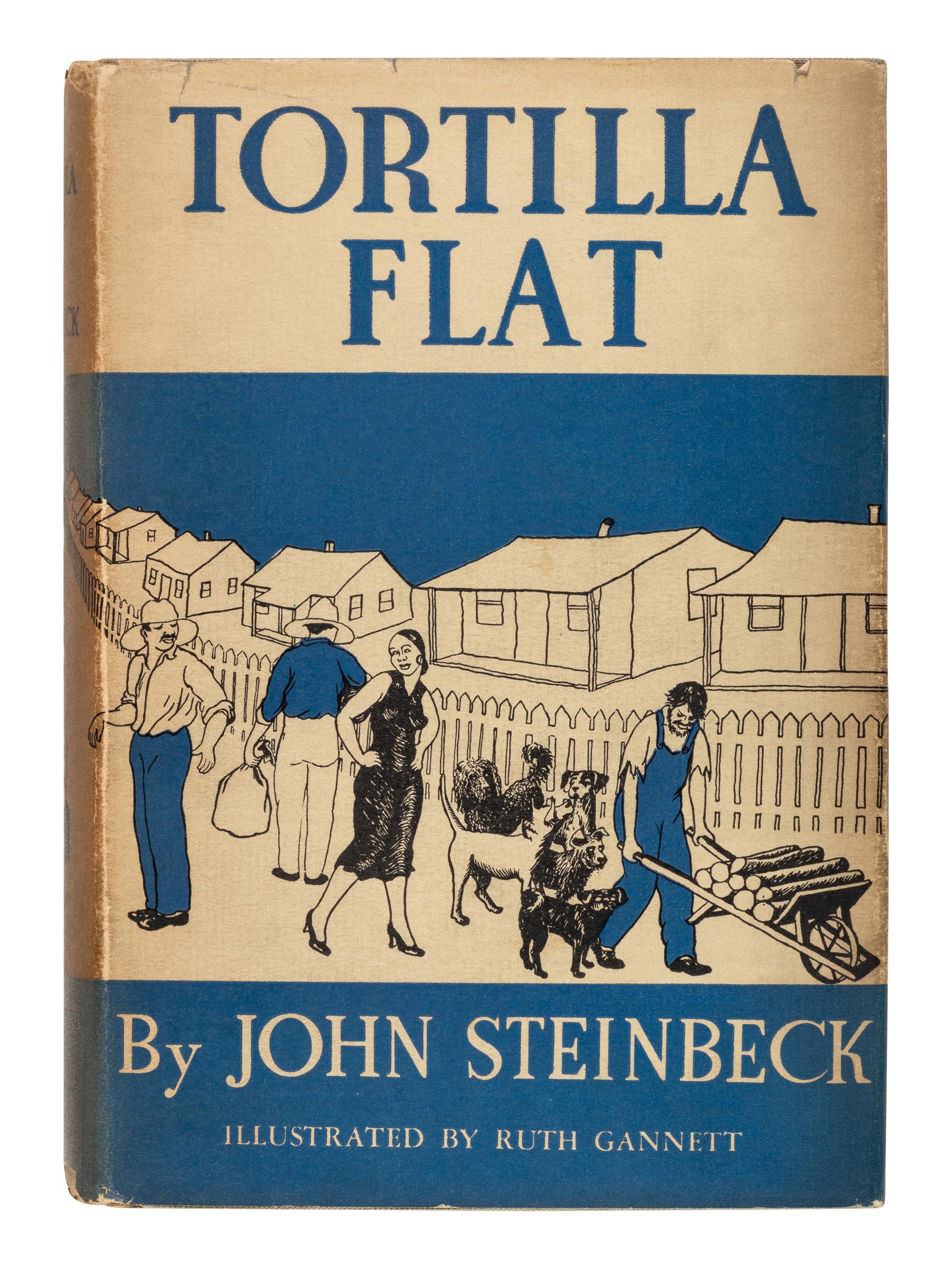 STEINBECK, John (1902-1968). Tortilla Flat . New York: Covici-Friede, 1935.