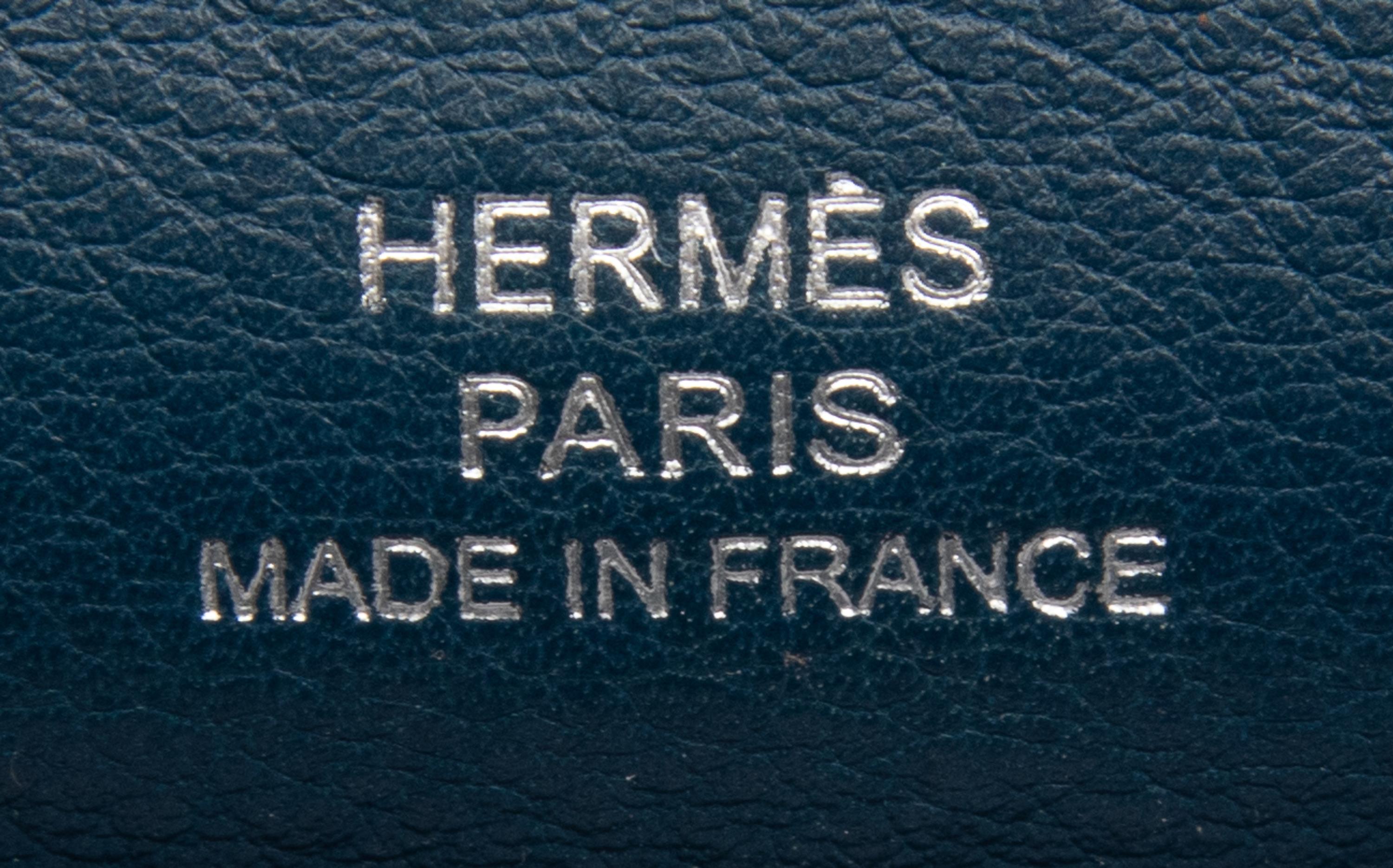 HERMÈS, DEEP BLEU KELLY POCHETTE