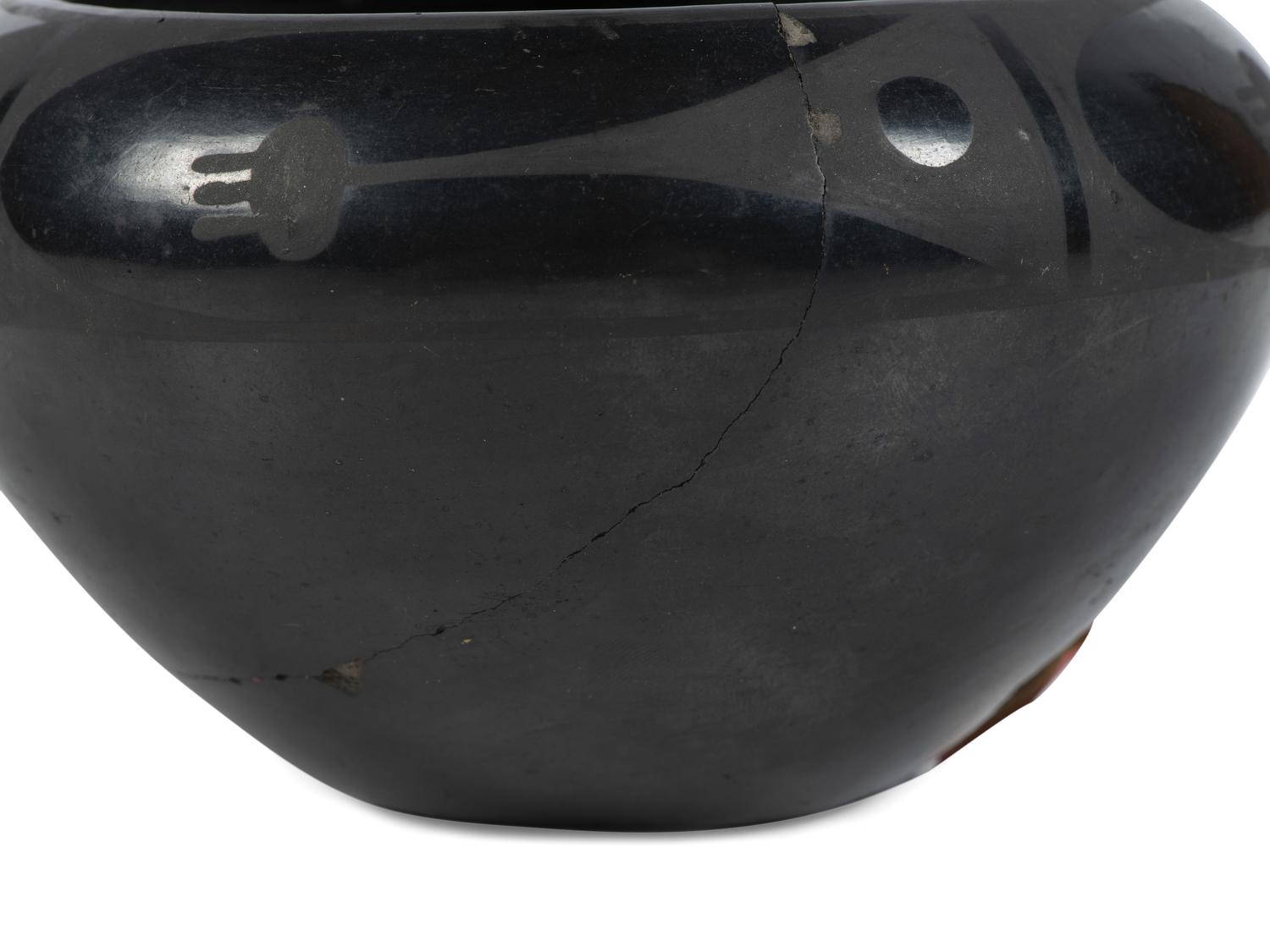 Blackware Pottery Bowl