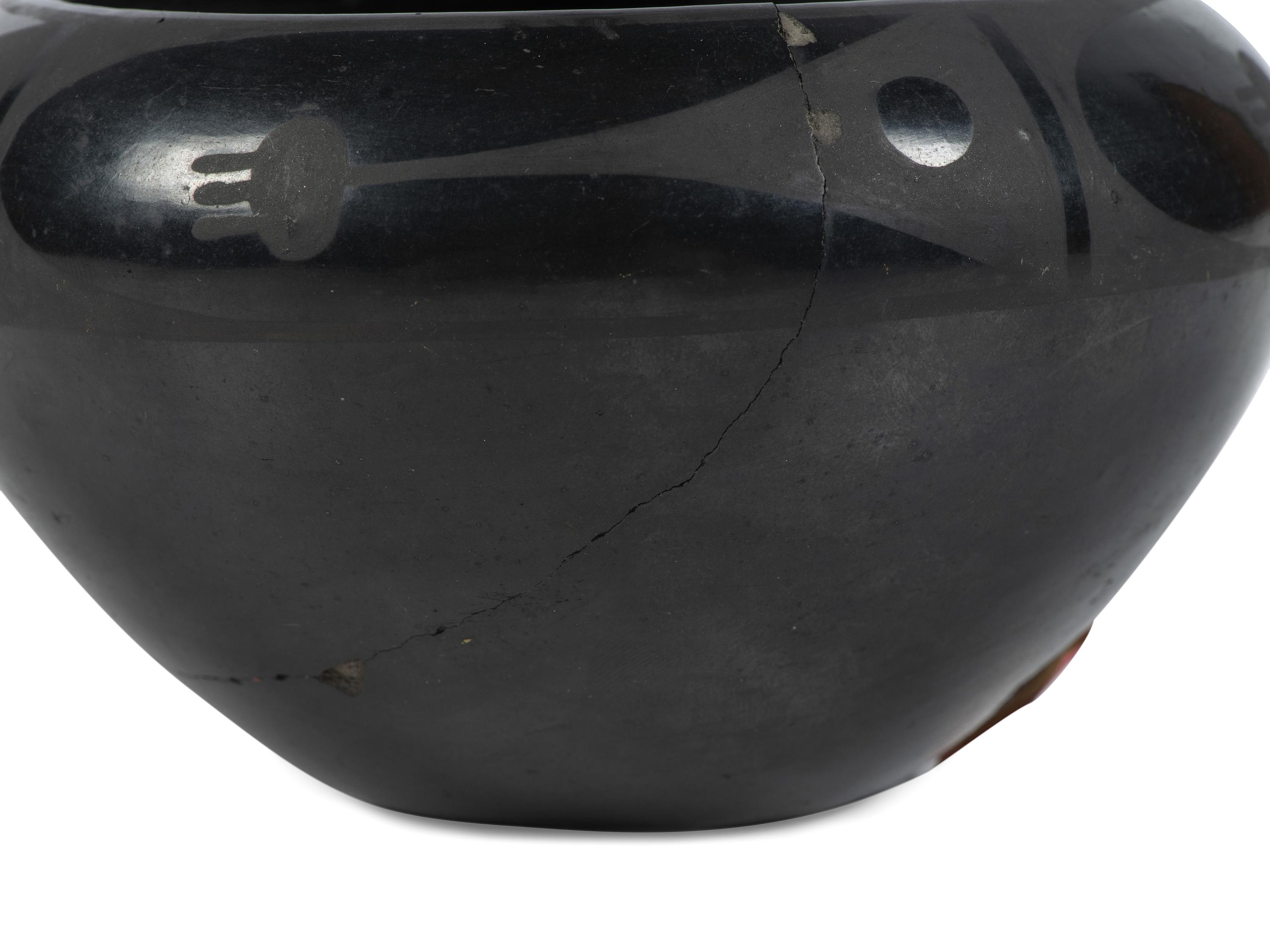 Blackware Pottery Bowl