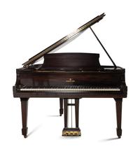 A Steinway and Sons Mahogany Baby Grand Piano