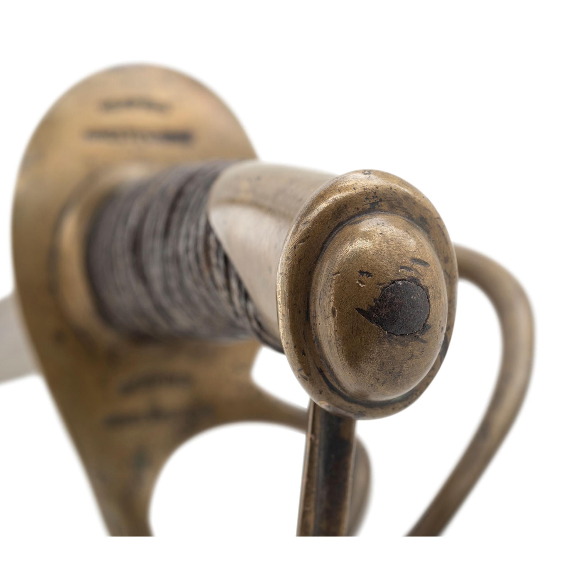 Very Rare Double Memphis Novelty Works Marked Enlisted Cavalry Saber