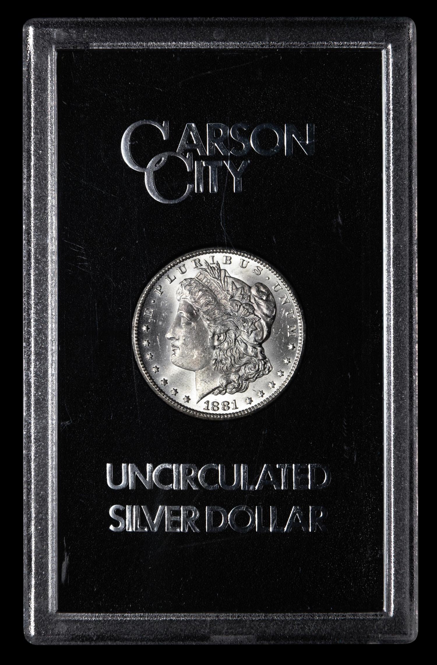 An 1881-CC GSA: Morgan $1 Coin