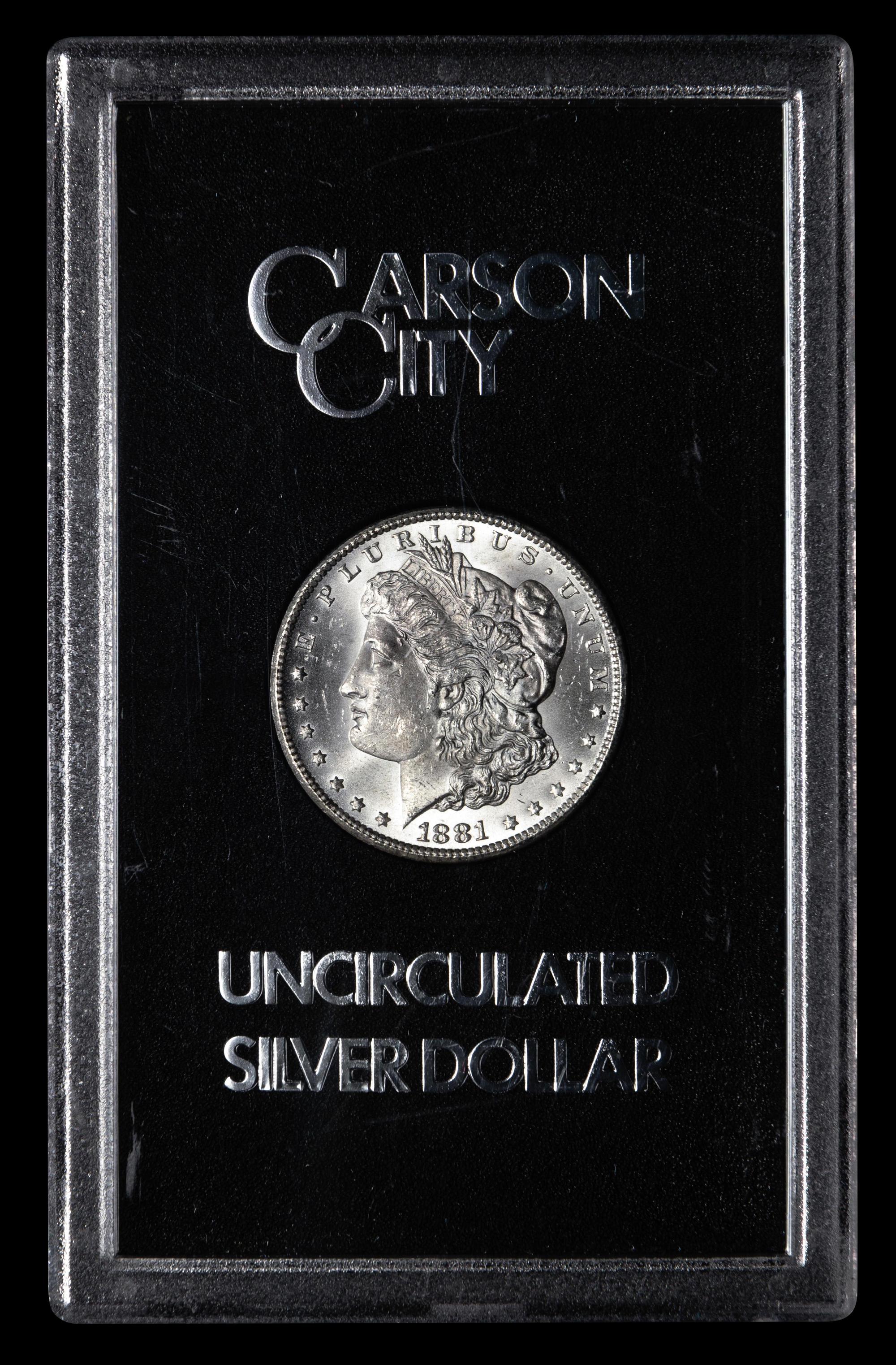 An 1881-CC GSA: Morgan $1 Coin