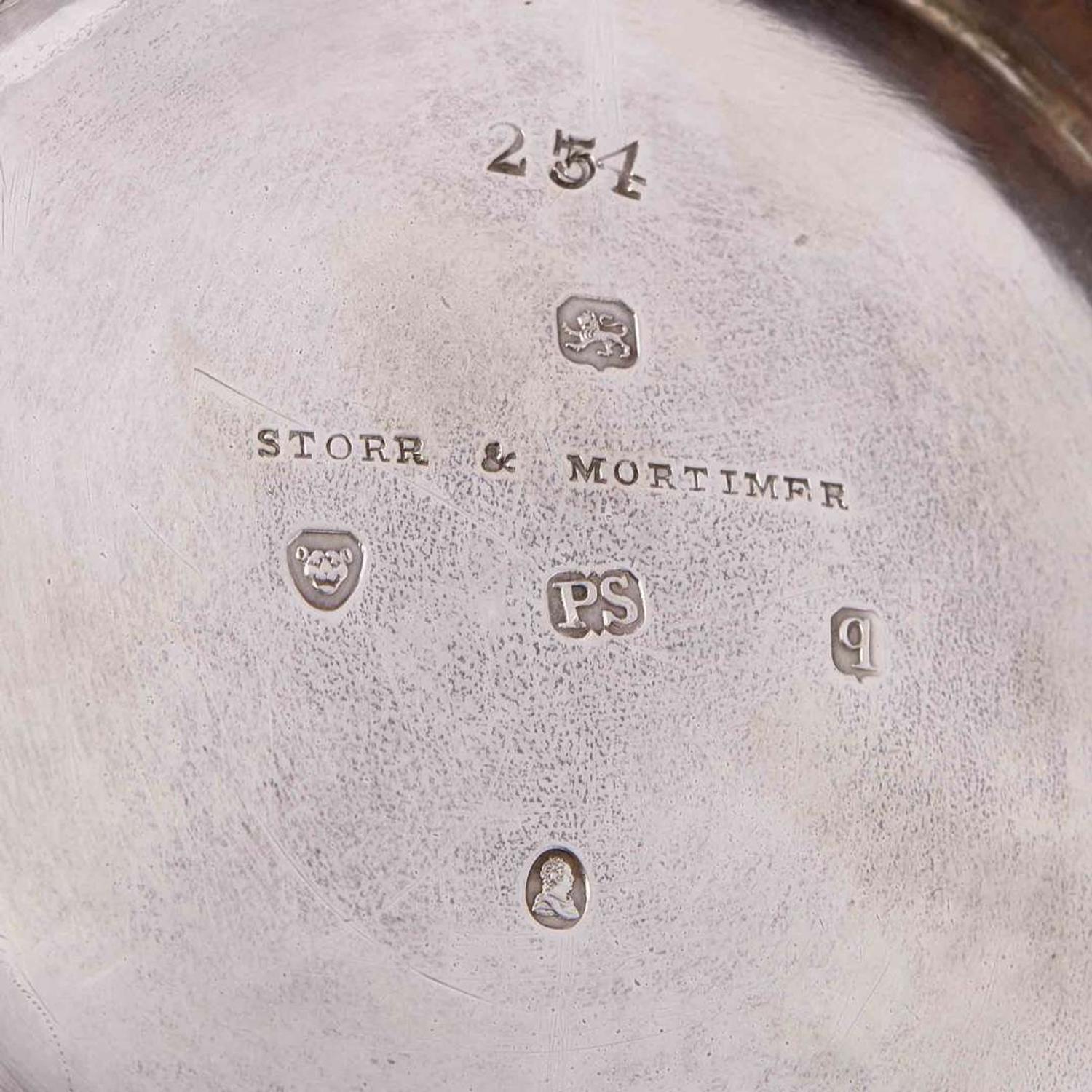 A William IV sterling silver teapot Paul Storr, London, 1831, retailed by Storr & Mortimer