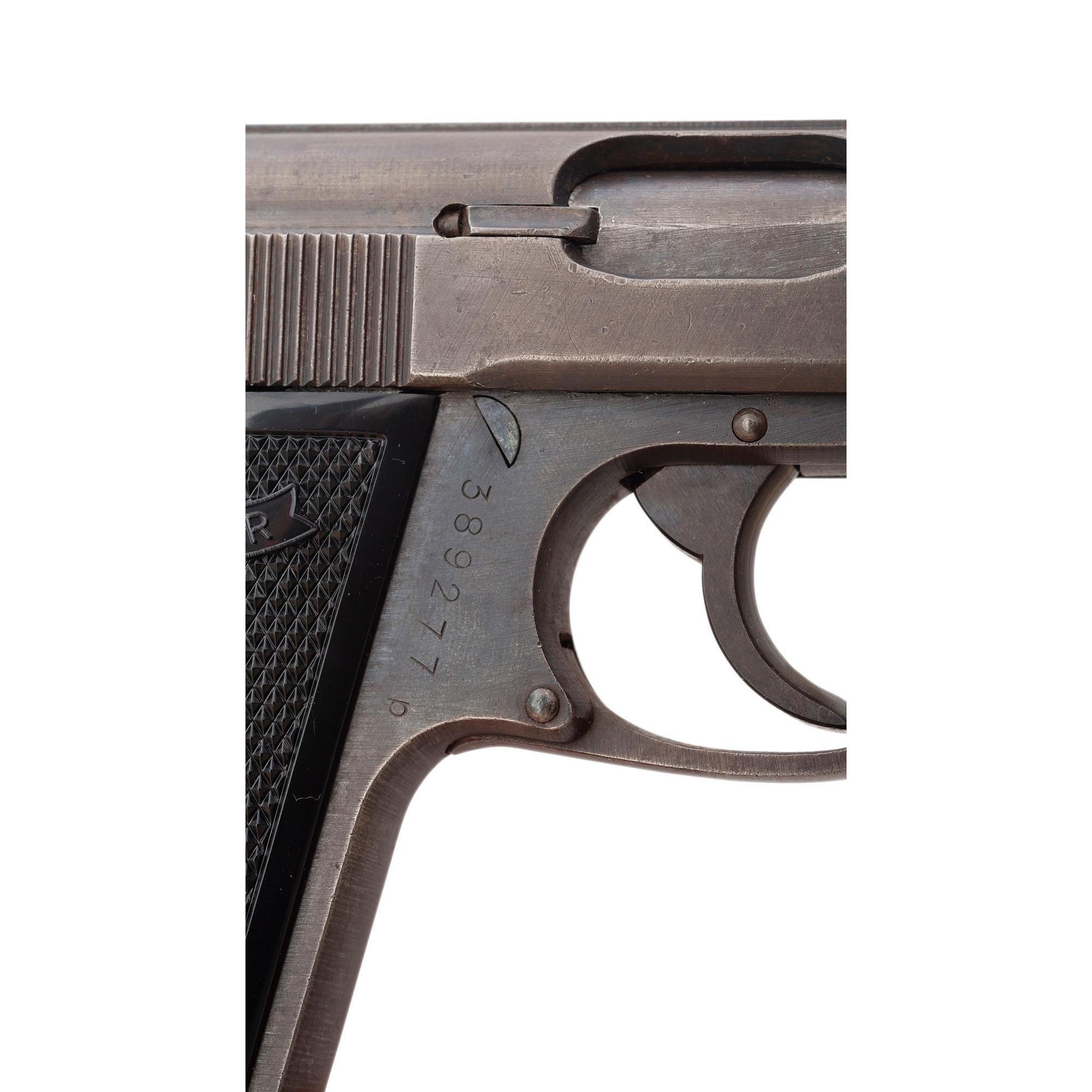** Walther PP ac Code Possibly GI Assembled with Two Magazines and Extra Grips