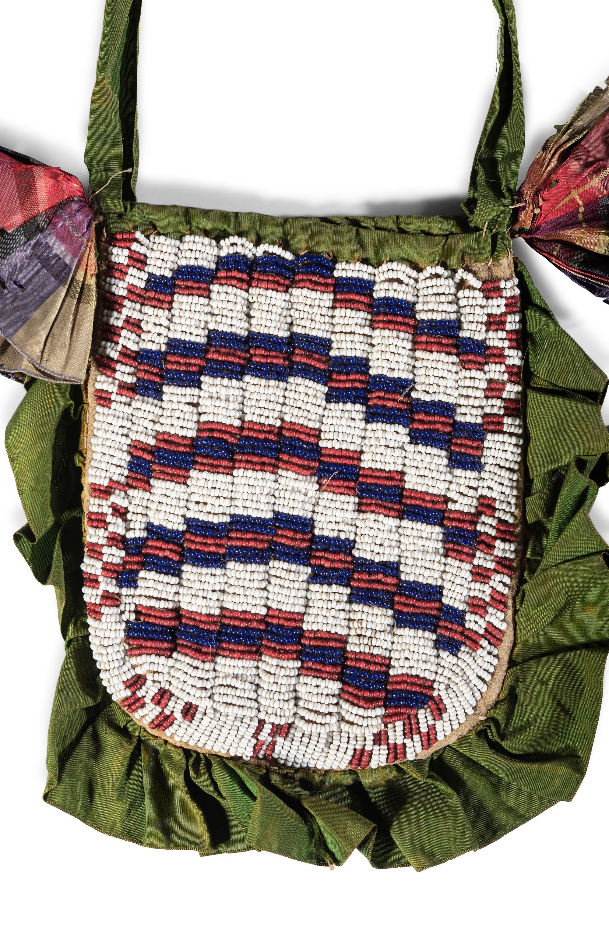 Sioux Beaded Awl Cases and Purse