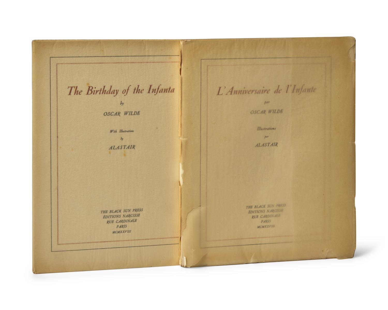 [Black Sun Press] Wilde, Oscar. The Birthday of the Infanta