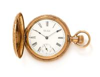 A Gold Filled Hunter Case Pocket Watch, Waltham, Circa 1889, 41.00 dwts.
