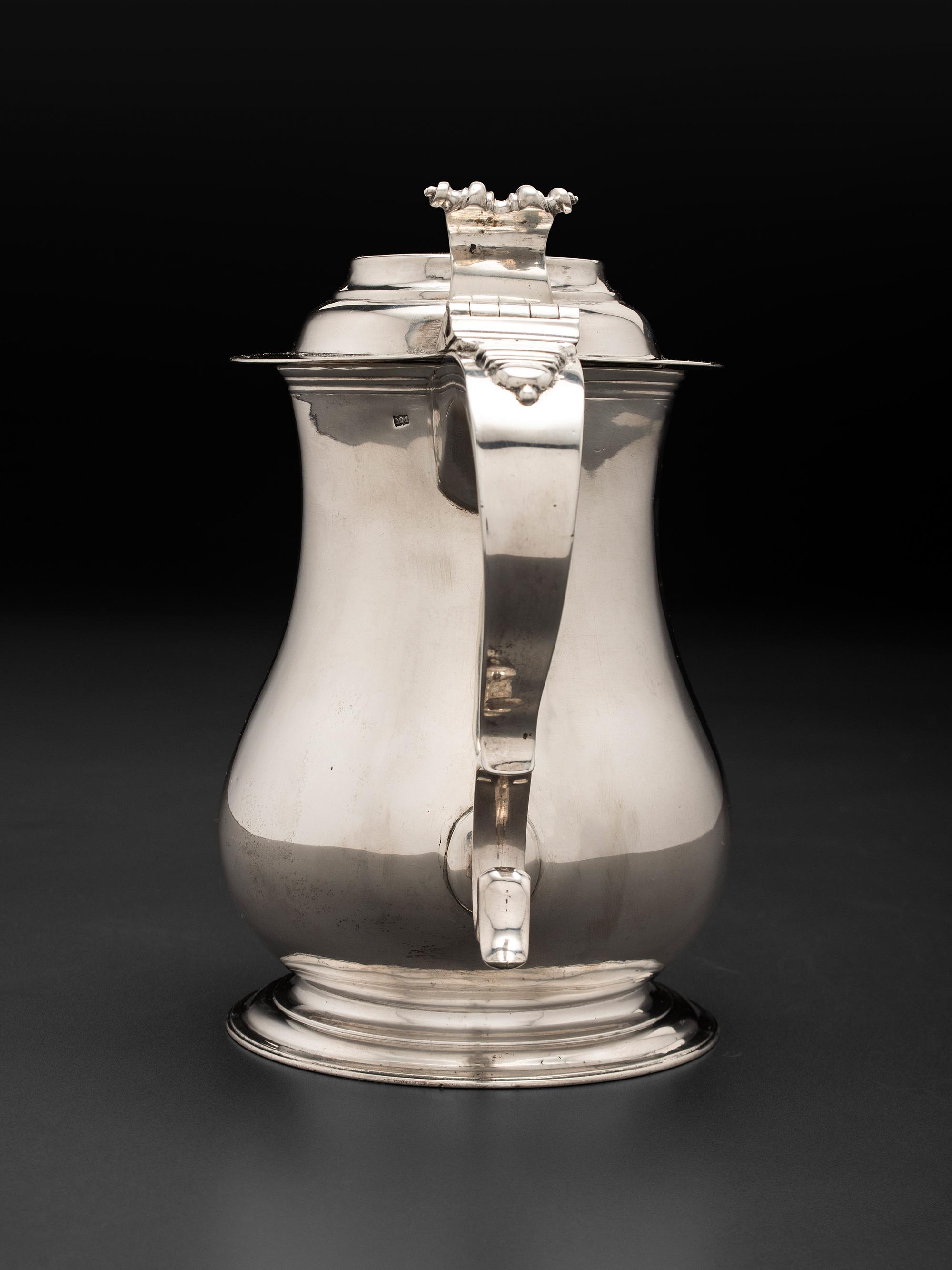 An Important American Silver Tankard