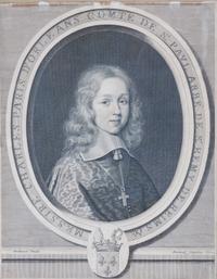 Six French Engravings of Royalty and Aristocracy Largest: 13 1/2 x 16 3/4 inches. — PRIMARILY 19TH CENTURY