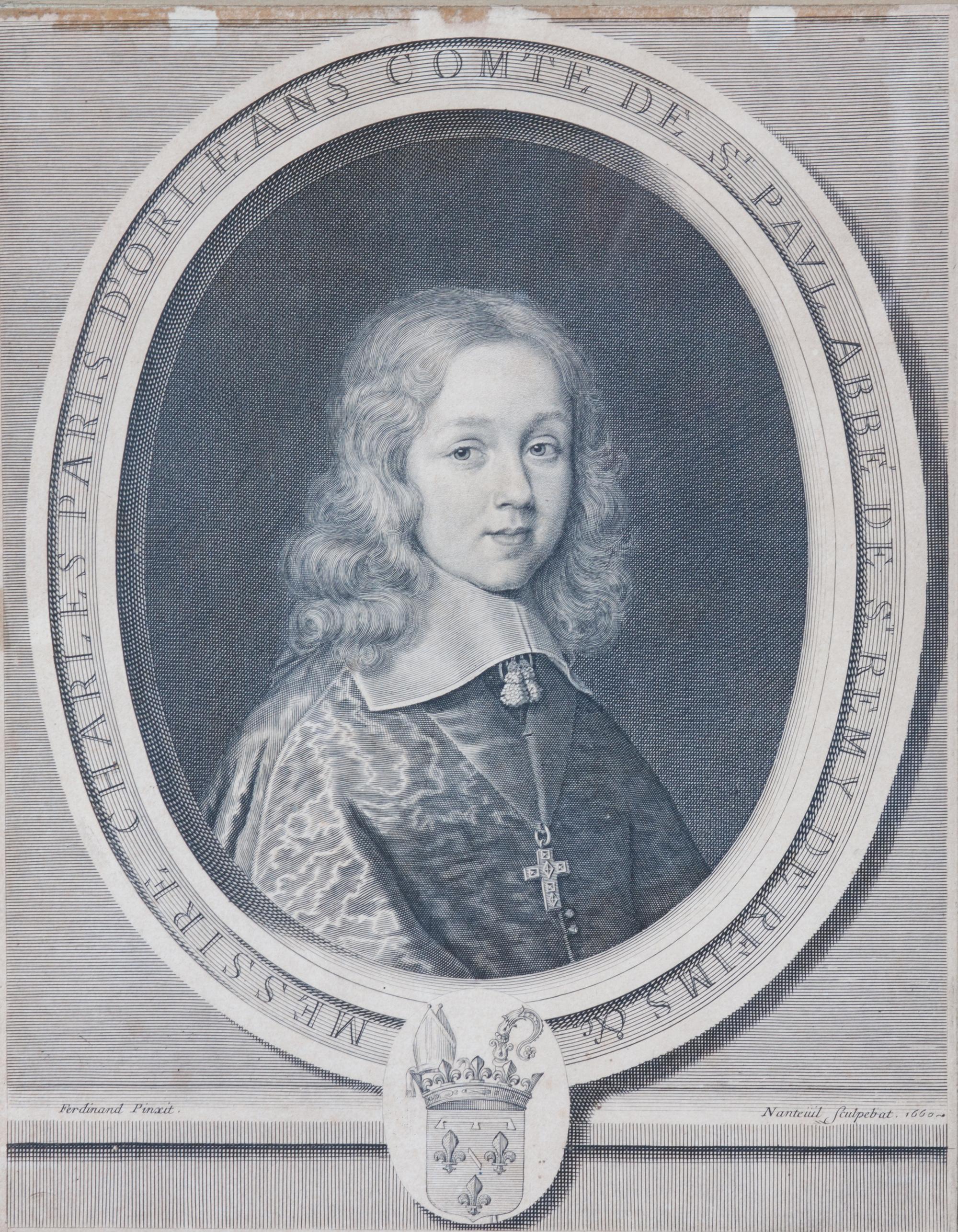 Six French Engravings of Royalty and Aristocracy Largest: 13 1/2 x 16 3/4 inches. — PRIMARILY 19TH CENTURY