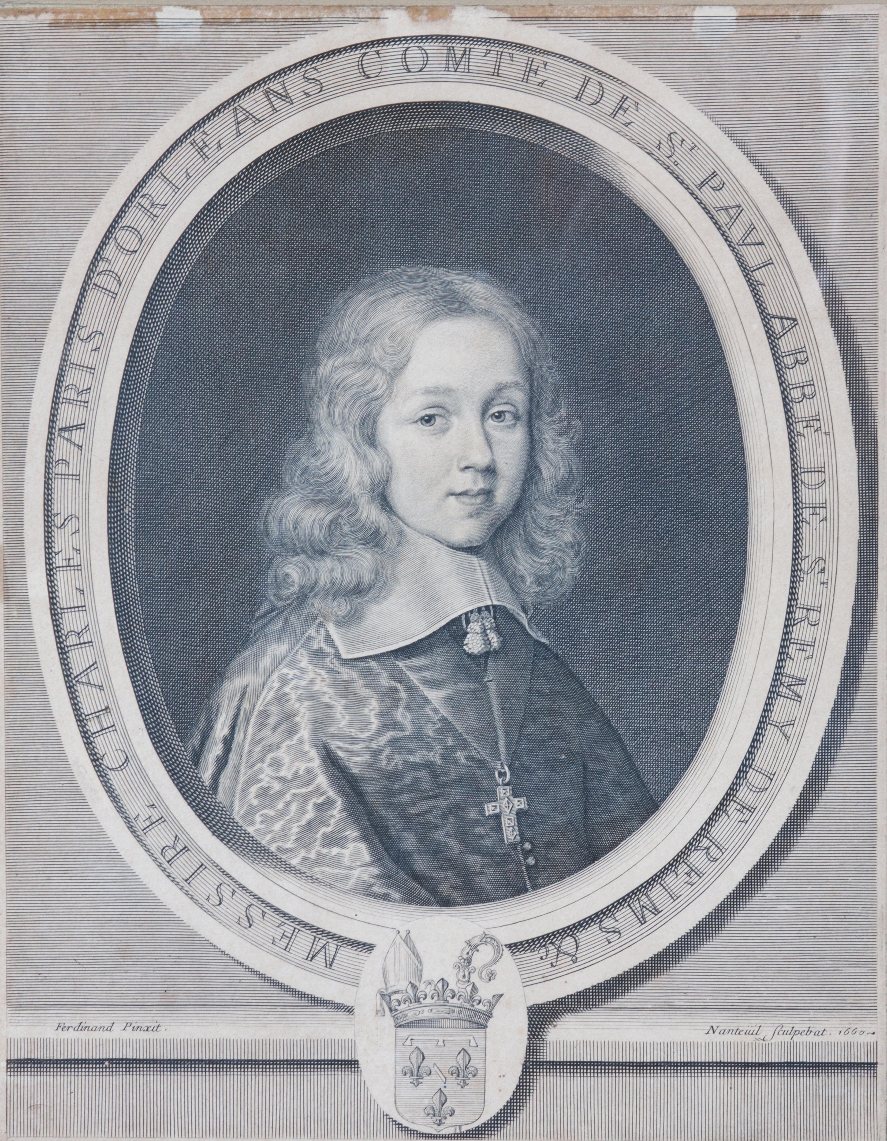 Six French Engravings of Royalty and Aristocracy Largest: 13 1/2 x 16 3/4 inches. — PRIMARILY 19TH CENTURY