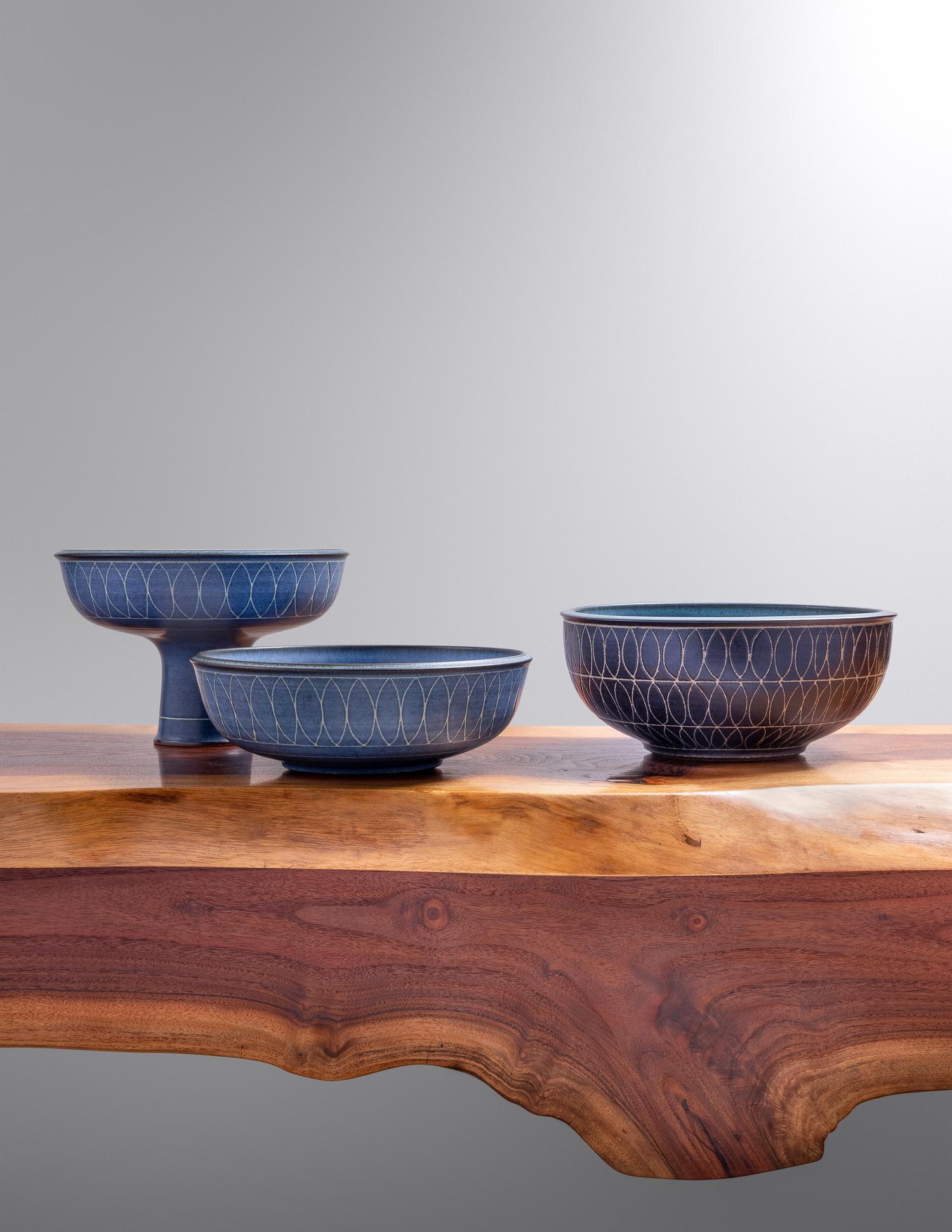 Group of Three Vessels