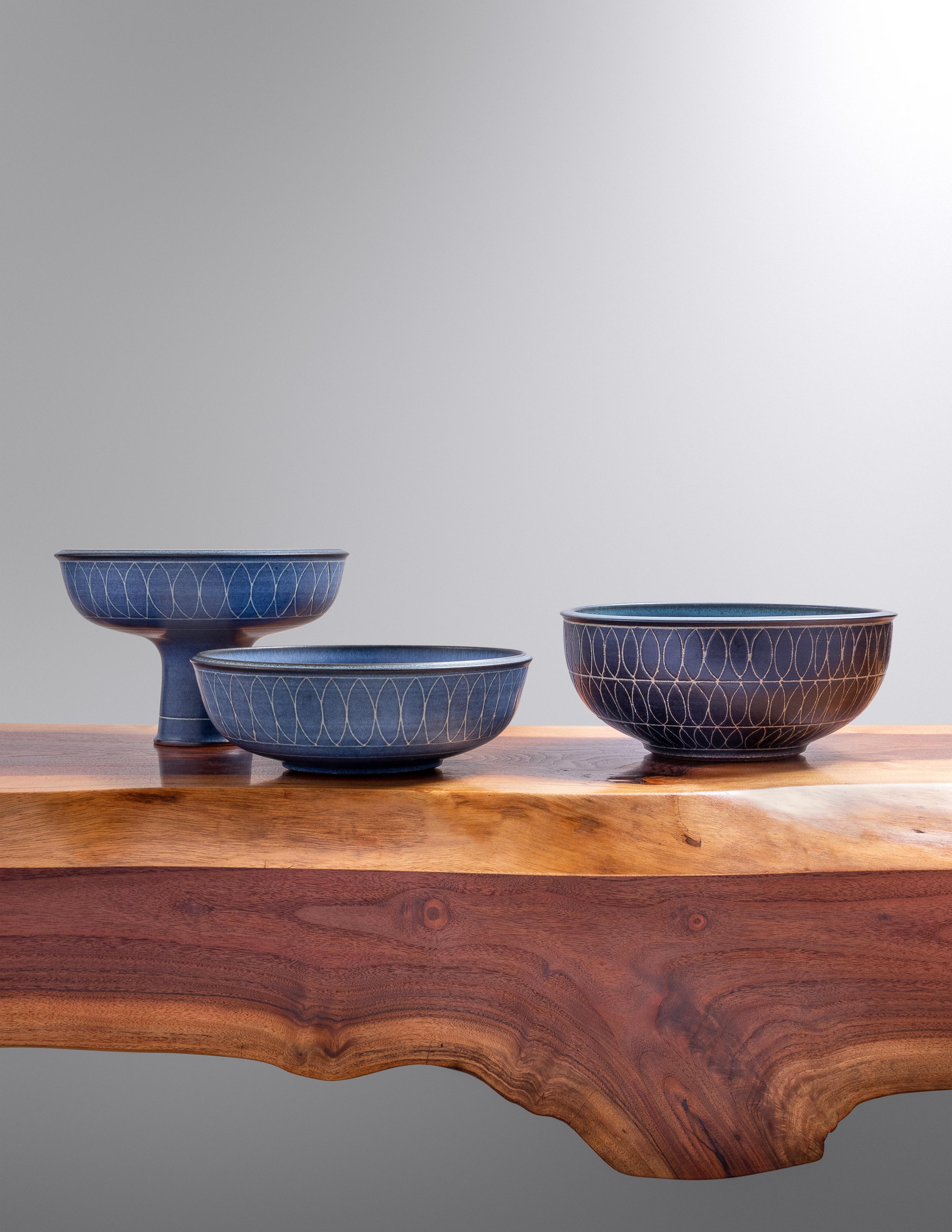 Group of Three Vessels