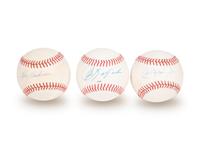 A Group of 12 Hall of Fame Signed Autograph Baseballs (Beckett Authentication Services BAS Certified),
