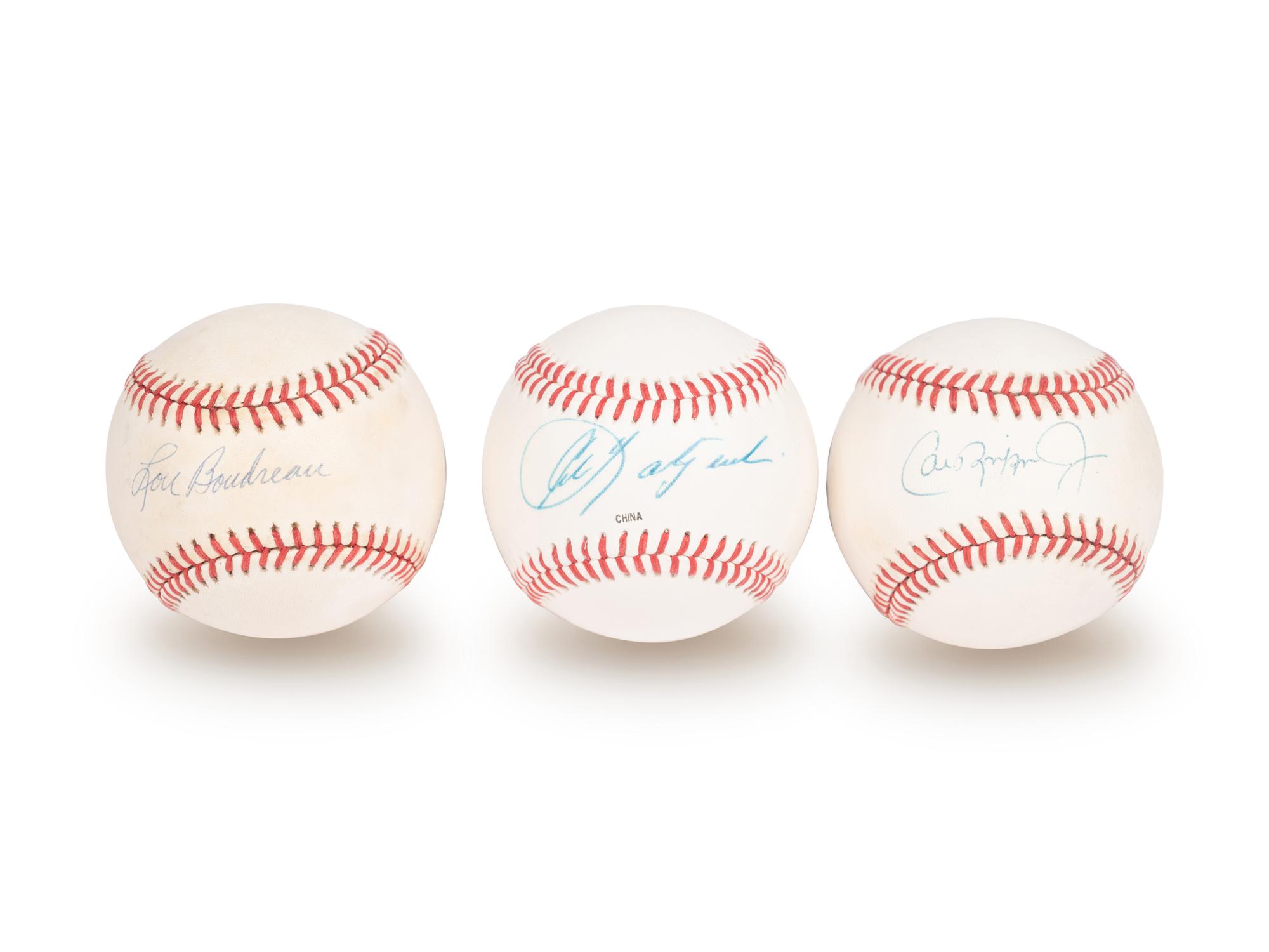 A Group of 12 Hall of Fame Signed Autograph Baseballs (Beckett Authentication Services BAS Certified),