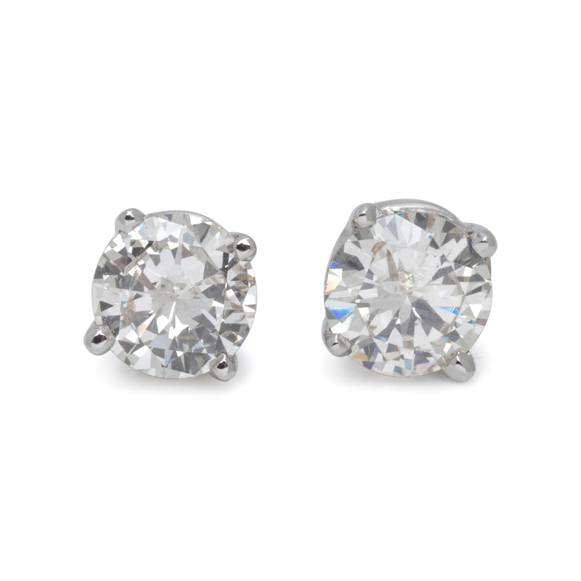 DIAMOND STUD EARRINGS