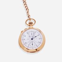An 18K Yellow Gold Tiffany & Co. Pocket Watch