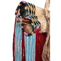 Ute Beaded Mountain Lion Hide Bowcase and Quiver