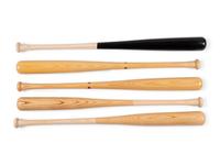 A Group of Five Hall of Fame Signed Autograph Bats (Beckett Authentication Services BAS Certified),
