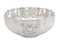 An Italian Silver Centerpiece Bowl