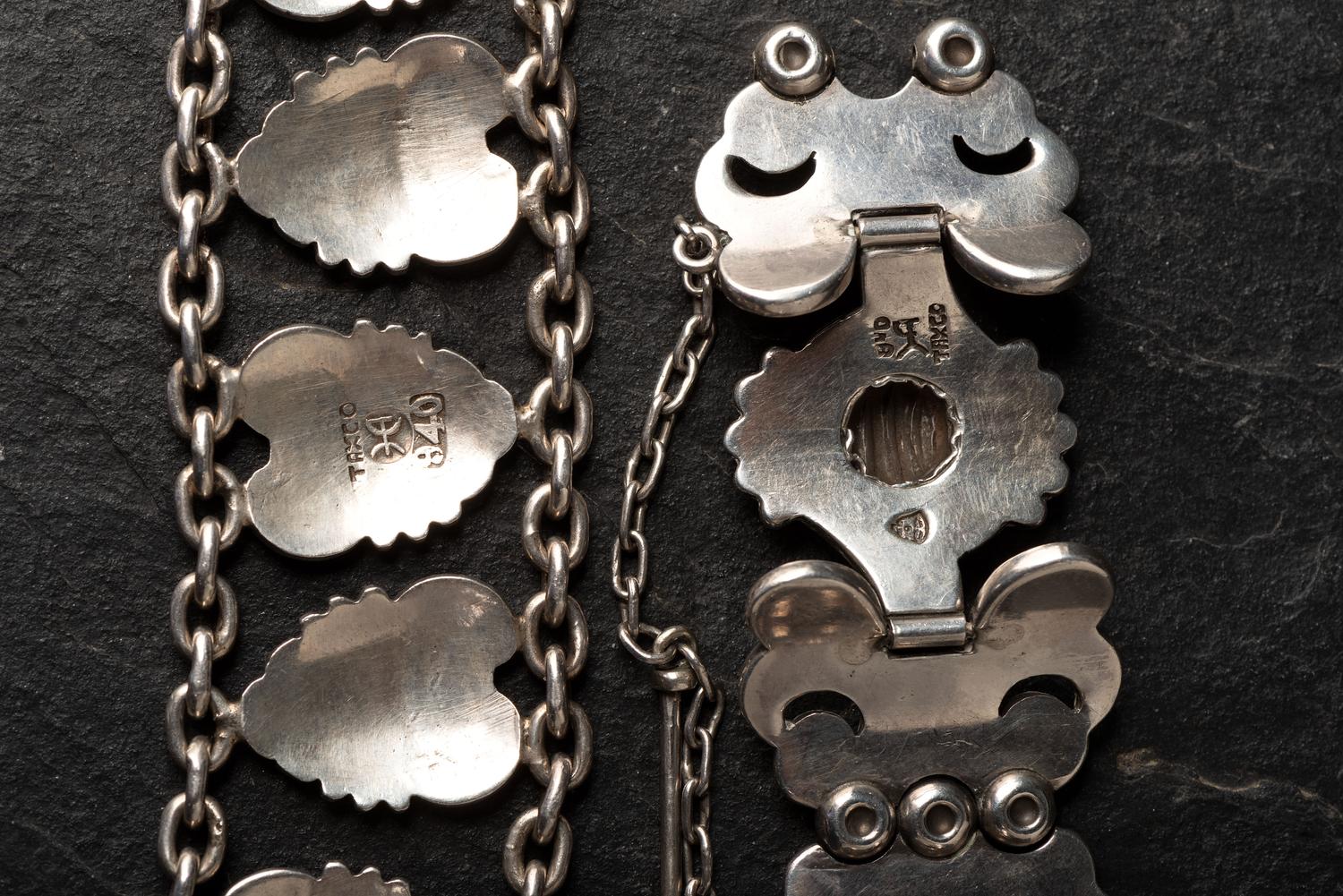 Taxco Silver Link Bracelets