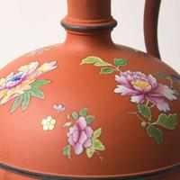 A Wedgwood Rosso Antico Capriware Ewer UK, 1880s