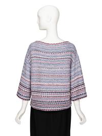 Chanel, Striped Boatneck Sweater