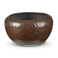 Arts and Crafts hammered warty copper jardinière Dirk van Erp (1862-1933) Studio, Oakland and San Francisco, CA, after