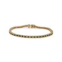 EMERALD AND DIAMOND BRACELET