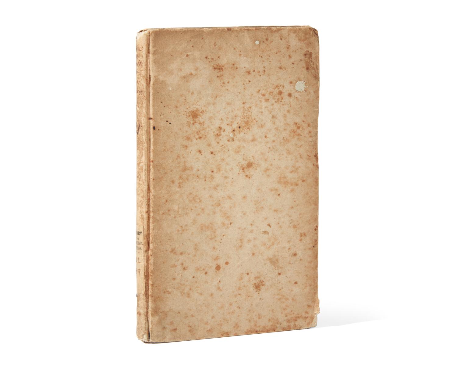 [Judaica] Losius, Johann Justus. Commentatio De Occultatione Librorum Quorundam Sacrorum Per Doctores Judaicos Olim Tentata