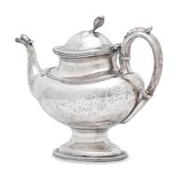 A Coin Silver Teapot