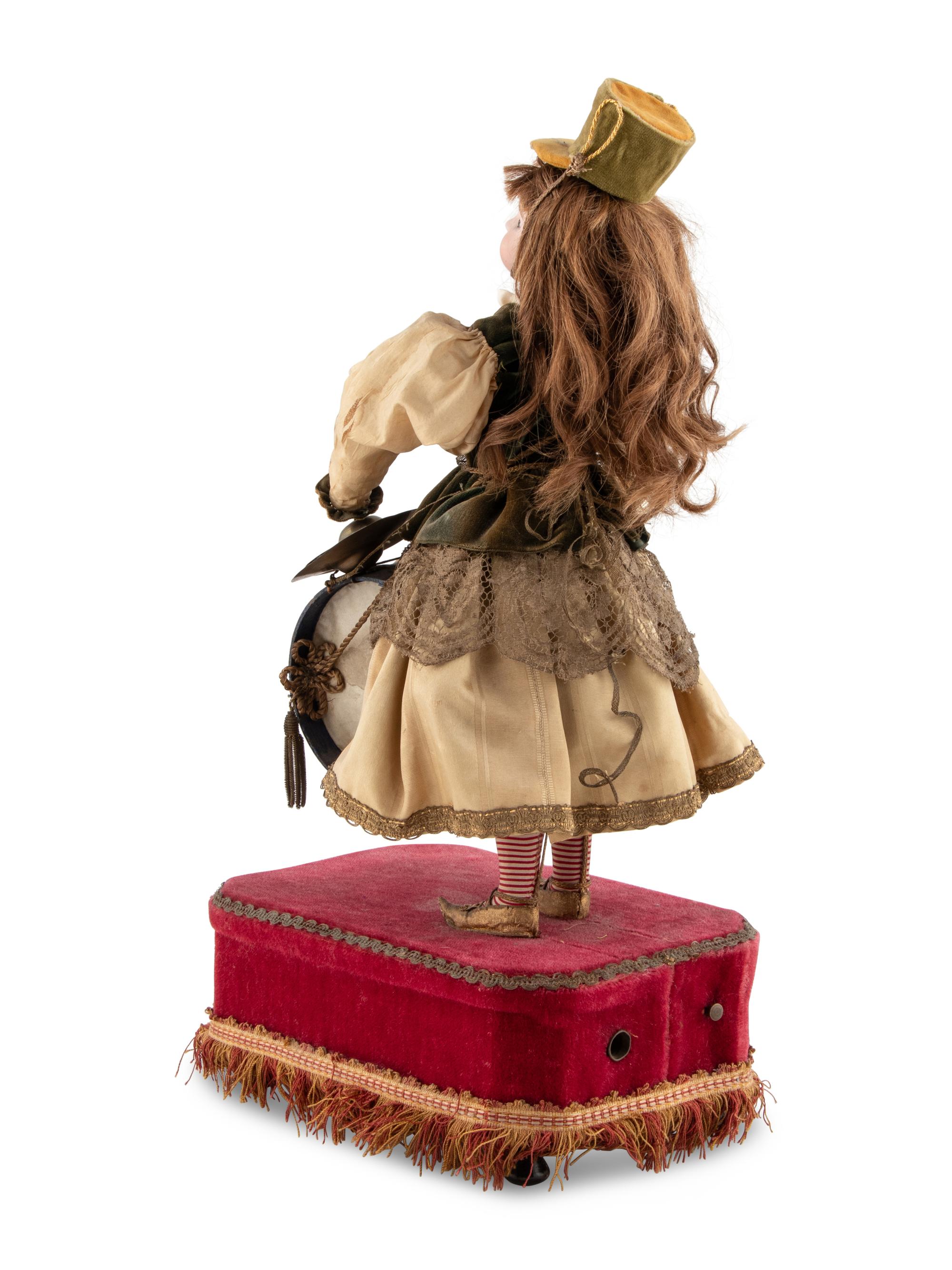A Drummer Girl Musical Automaton