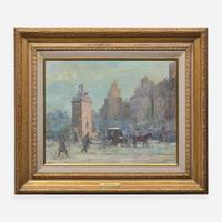 Johann Berthelsen (American, 1883-1972) Central Park