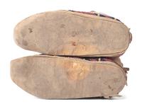 Cheyenne Beaded Hide Moccasins