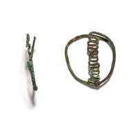 A Pair of Greek Bronze Earrings