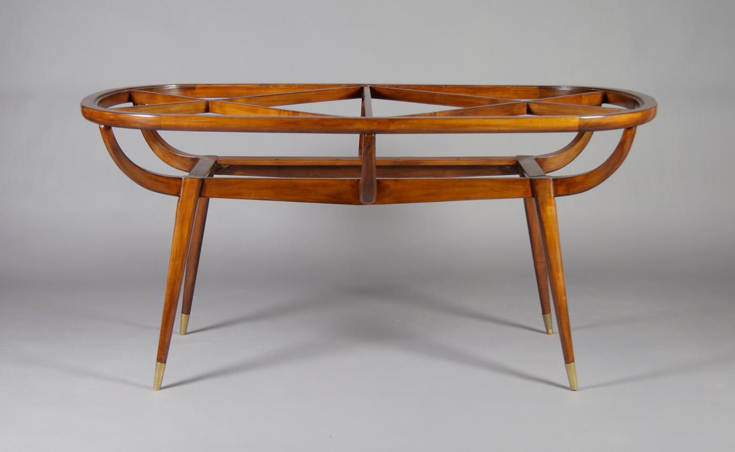 An Argentinian Petiribi Dining Table, Height 32 3/4 x width 67 x depth 40 inches.