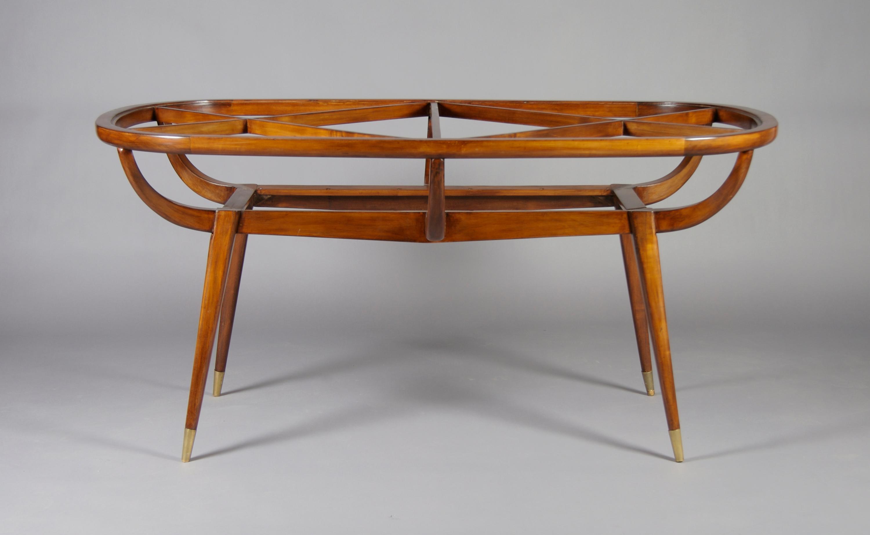 An Argentinian Petiribi Dining Table, Height 32 3/4 x width 67 x depth 40 inches.