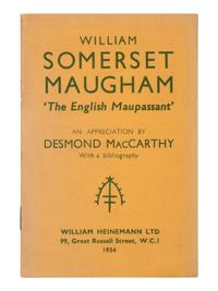 [Literature] [Maugham, W. Somerset]. Large Archive of Related Works