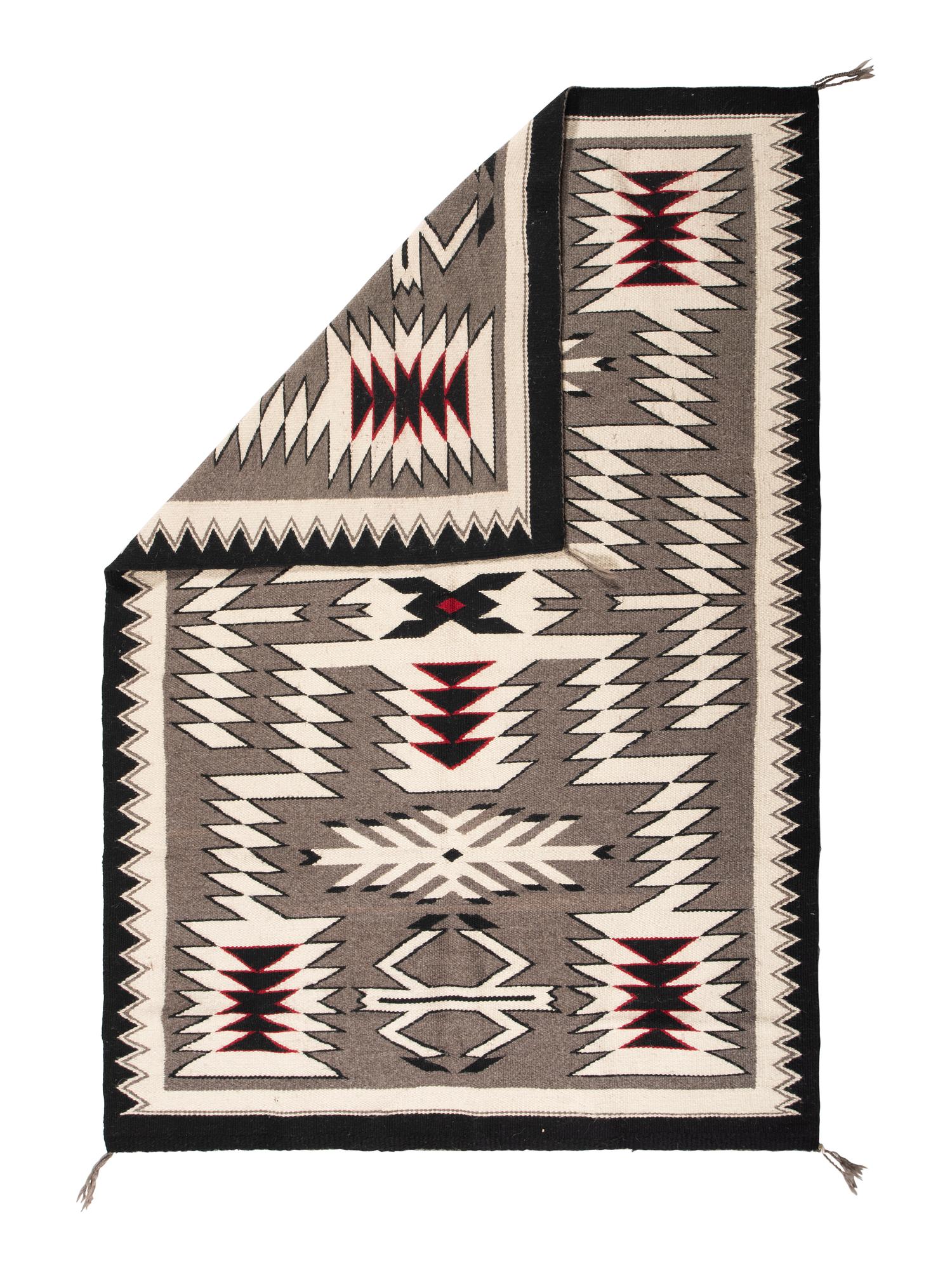 Navajo Storm Pattern Weaving / Rug