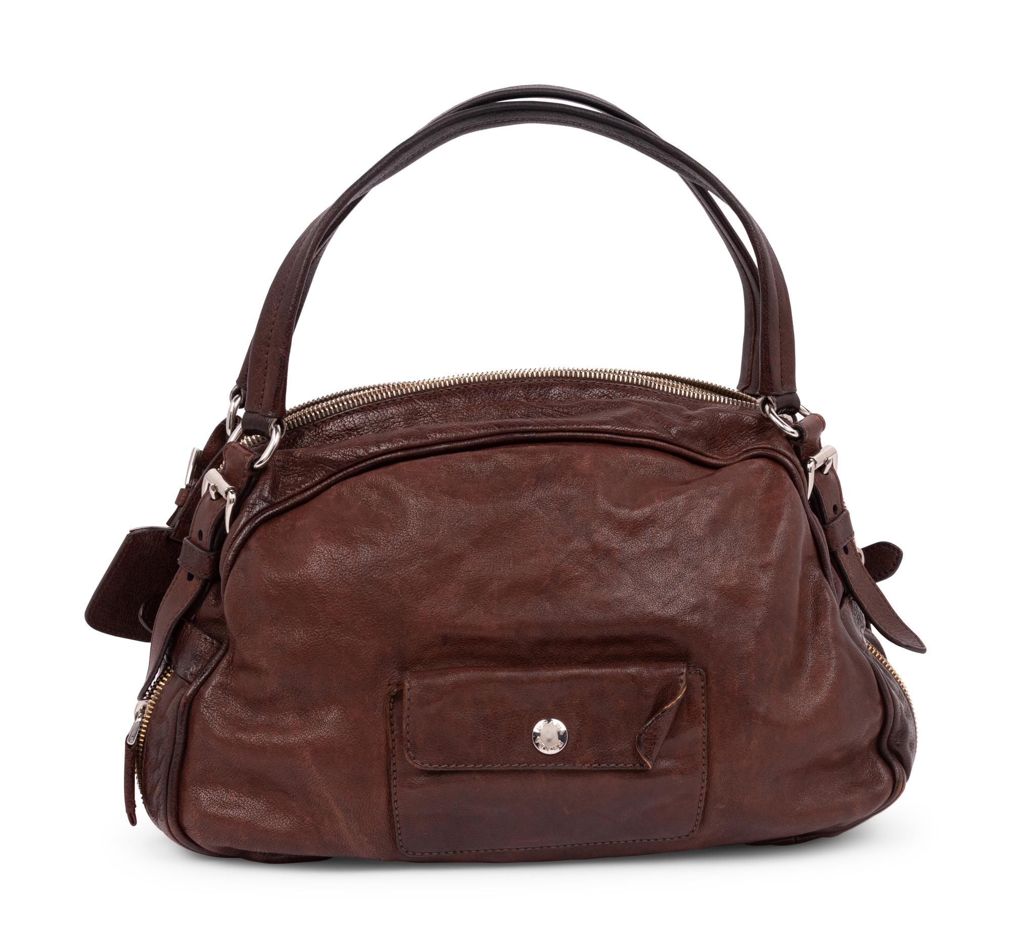 Prada Cervo Antik Shoulder Bag