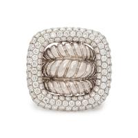 WHITE GOLD AND DIAMOND RING