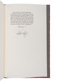 KING, Stephen (b. 1947). The Eyes of the Dragon . Bangor, ME [and Lunenburg, VT: Stinehour Press for] Philtrum Press, 1984.