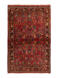 A Sarouk Wool Rug