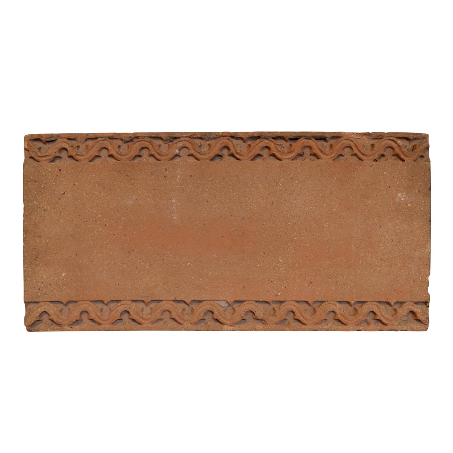 A Frank Lloyd Wright Designed Terra Cotta Fragment from the Francisco Terrace, Chicago, IL. 16" W x 5" D x 8" H — United States, Circa 1895