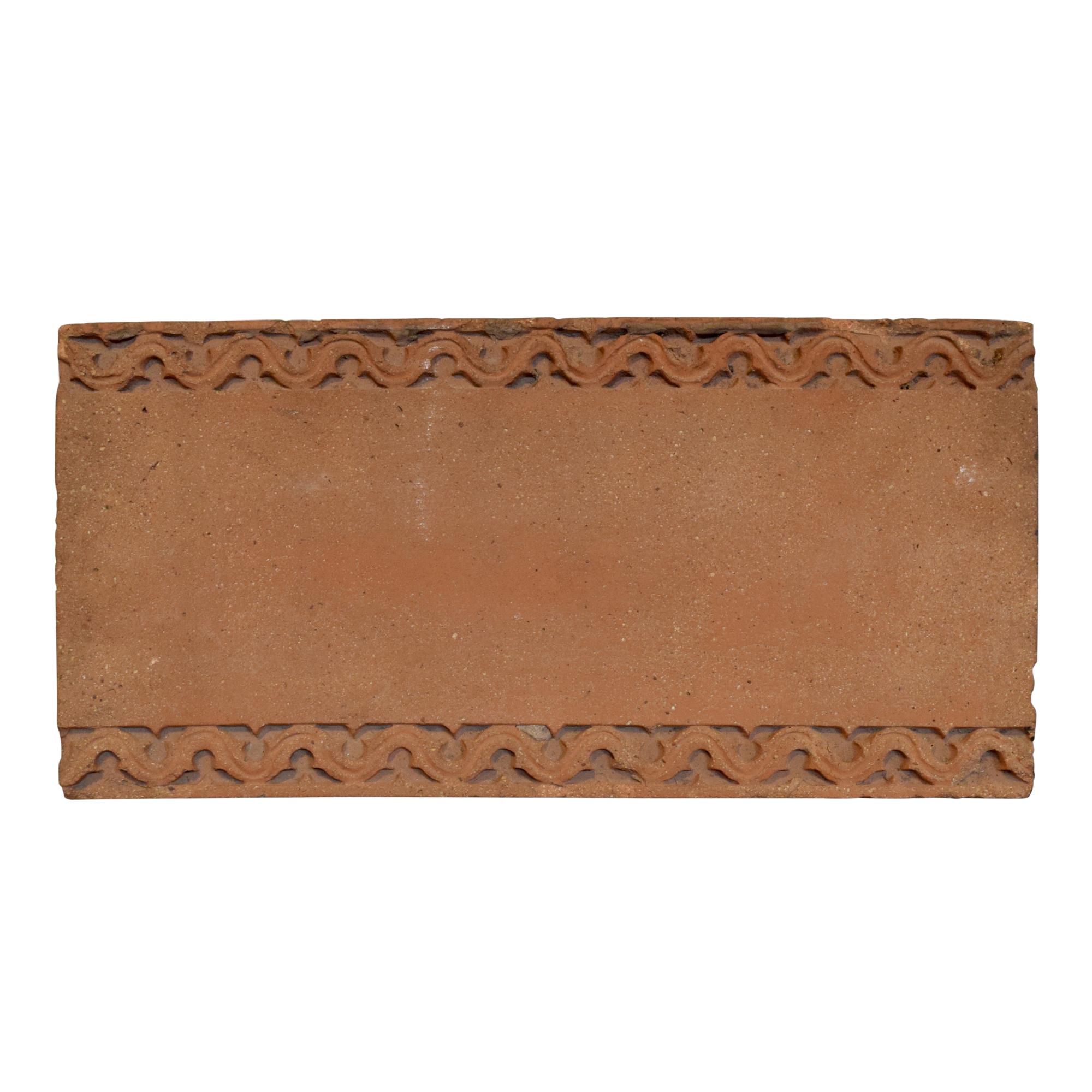 A Frank Lloyd Wright Designed Terra Cotta Fragment from the Francisco Terrace, Chicago, IL. 16" W x 5" D x 8" H — United States, Circa 1895