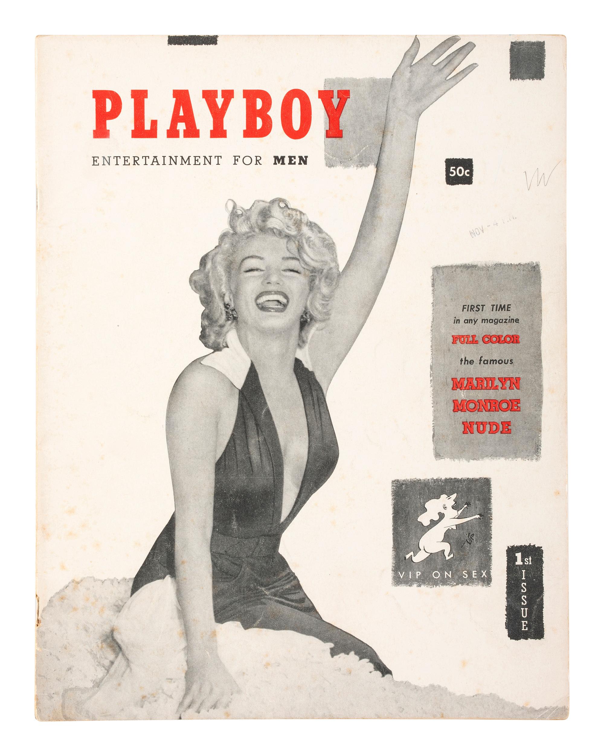 [MONROE, Marilyn (1926-1962)]. Playboy . Vol. 1, No. 1. Chicago, IL: HMH Publishing Co., December 1953.