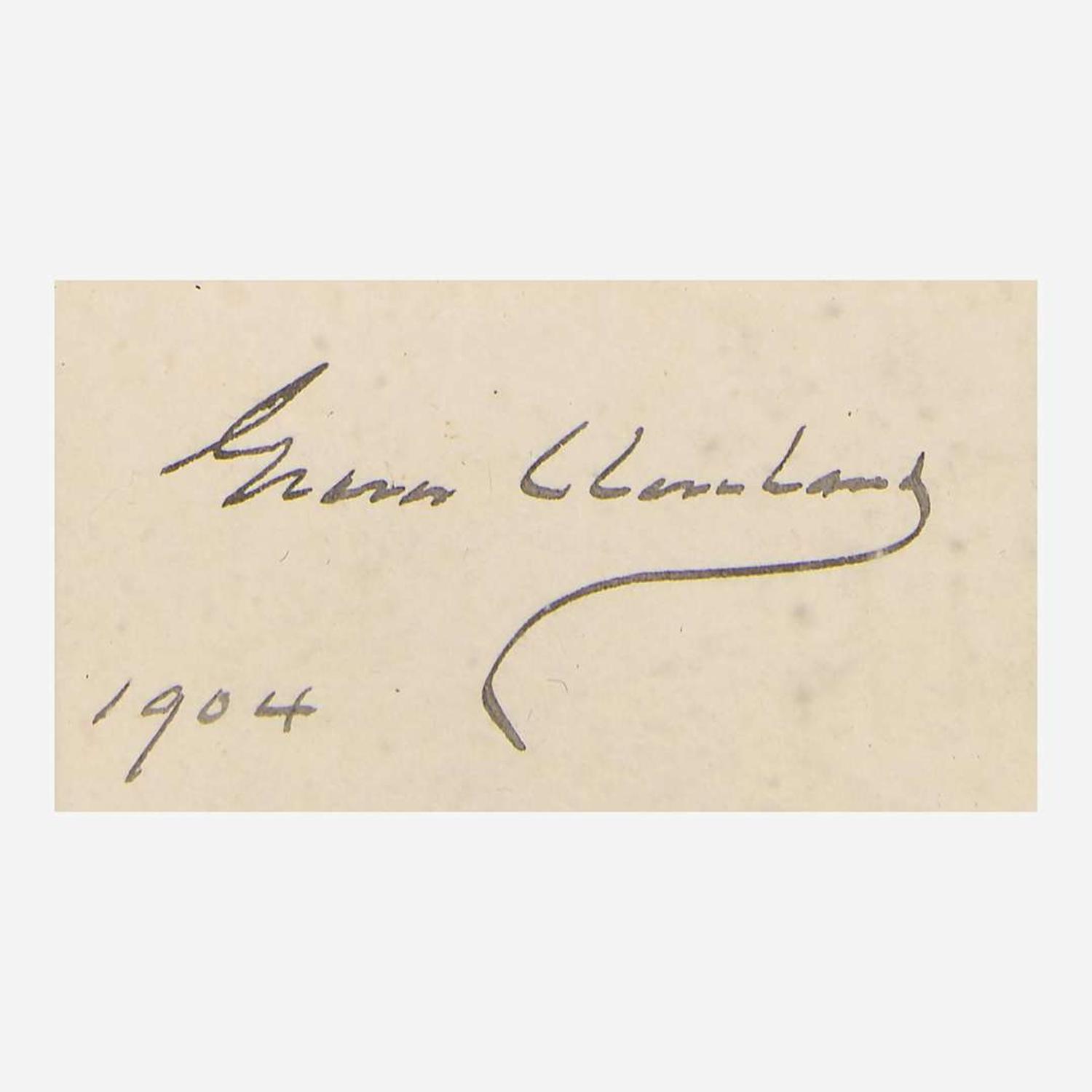 [Presidential] Hayes, Rutherford B., and James Garfield and Chester A. Arthur, et al. Group of 5 Cut Presidential Signatures