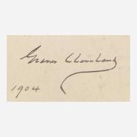 [Presidential] Hayes, Rutherford B., and James Garfield and Chester A. Arthur, et al. Group of 5 Cut Presidential Signatures